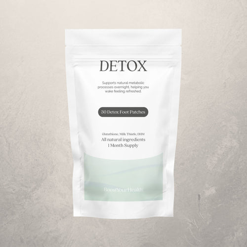 Boost Your Health Detox overnight foot patch pack, 30 patches