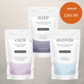 Boost Your Health Celebration Bundle, Sleep Recover and Calm patch trio